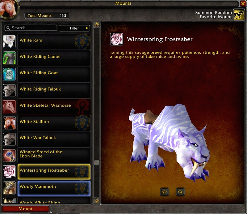 Illustration for article titled Blizzard Adds Silly Mount Descriptions In Warlords of Draenor Beta